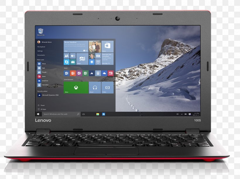 Laptop Lenovo Ideapad 100S (11) Intel Atom Celeron, PNG, 1278x958px, Laptop, Atom, Celeron, Computer, Computer Accessory Download Free