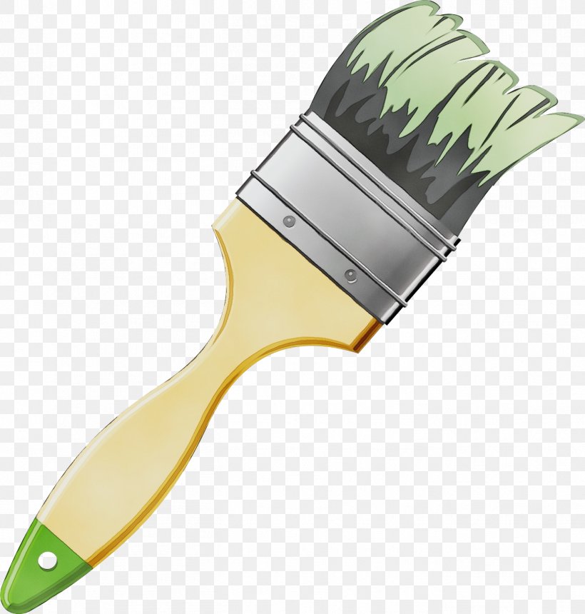 Paint Brush, PNG, 1351x1417px, Watercolor, Brush, Paint, Paint Brush, Tool Download Free