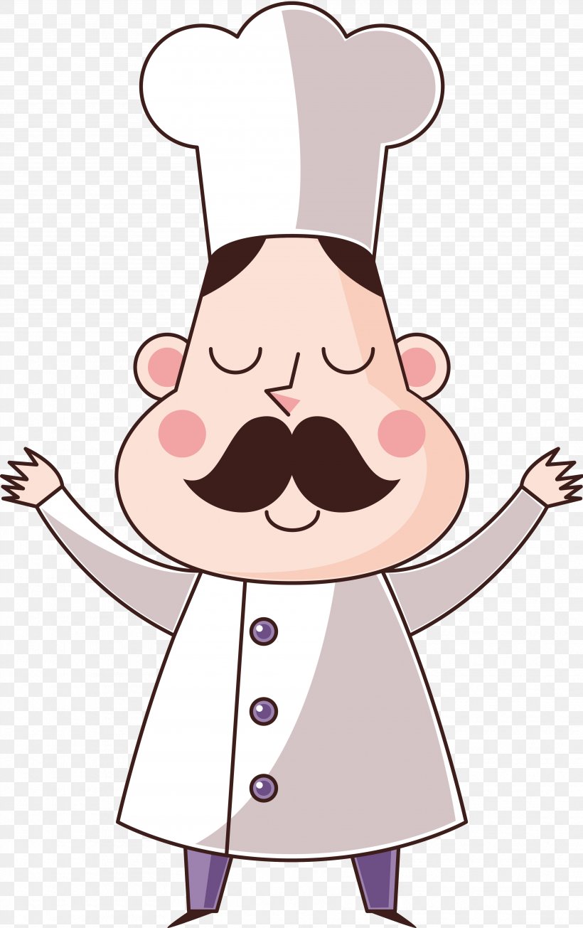 Cartoon Chef Cook, PNG, 3535x5626px, Watercolor, Cartoon, Flower, Frame, Heart Download Free