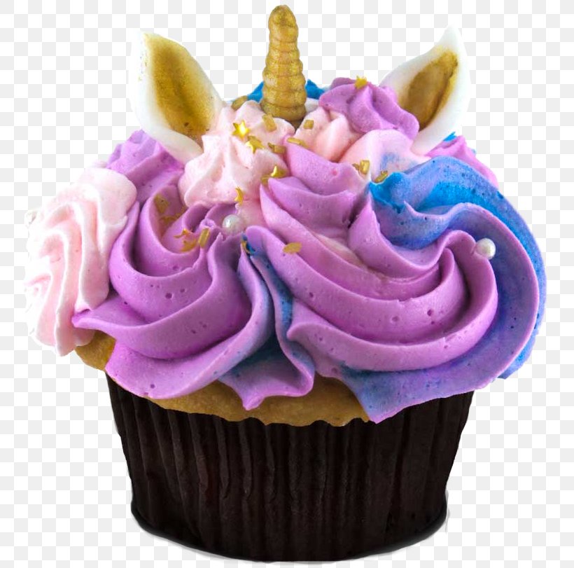 Cupcake Muffin Cake Decorating Buttercream Unicorn, PNG, 756x811px, Cupcake, Biscuit, Bun, Buttercream, Cake Download Free