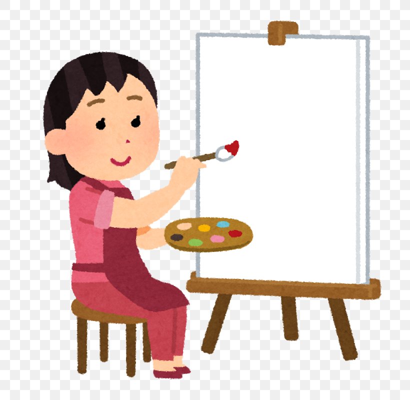 Japanese Language Painting Learning On Chun Street, PNG, 800x800px, Japan, Art, Child, Easel, Furniture Download Free