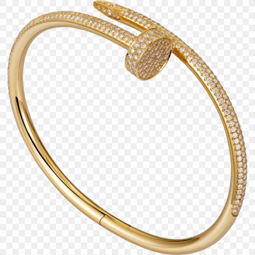 Cartier Bracelet Jewellery Diamond Colored Gold, PNG, 1000x1000px, Cartier, Bangle, Body Jewelry, Bracelet, Brilliant Download Free