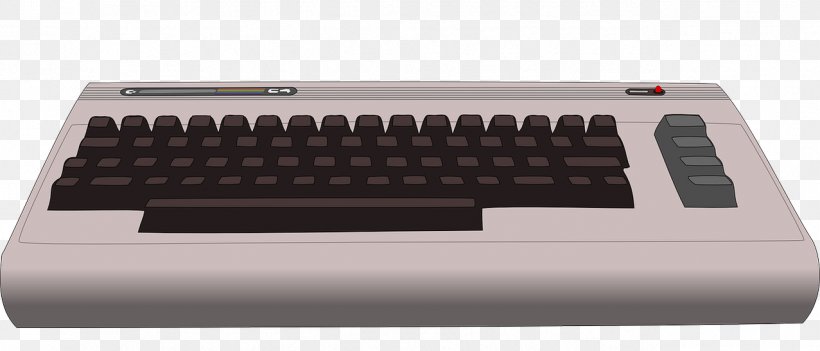 Commodore 64 Computer Keyboard Clip Art Commodore International Vector Graphics, PNG, 1277x547px, Commodore 64, Amiga, Atari 8bit Family, Commodore International, Commodore Pet Download Free