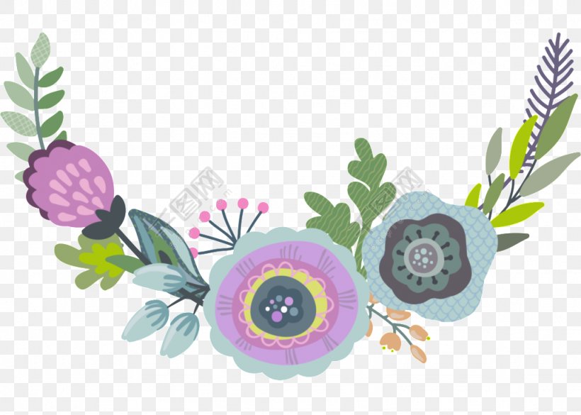 Floral Design Vector Graphics Flower Wreath Illustration, PNG, 1024x731px, Floral Design, Botany, Branch, Cut Flowers, Drawing Download Free