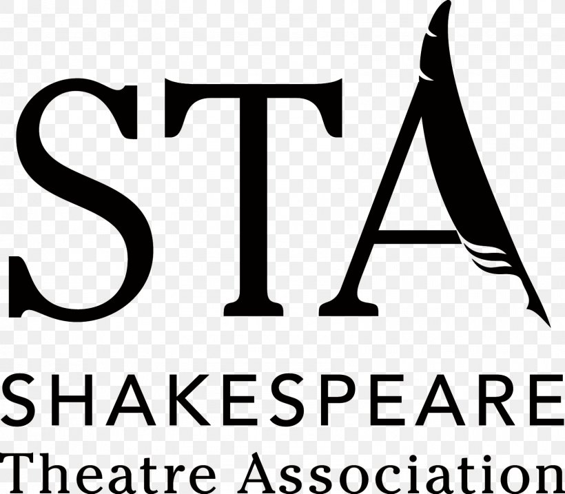 Logo Shakespeare Theatre Association Romeo And Juliet Shakespeare Theatre Company, PNG, 1605x1405px, Logo, Area, Black, Black And White, Brand Download Free