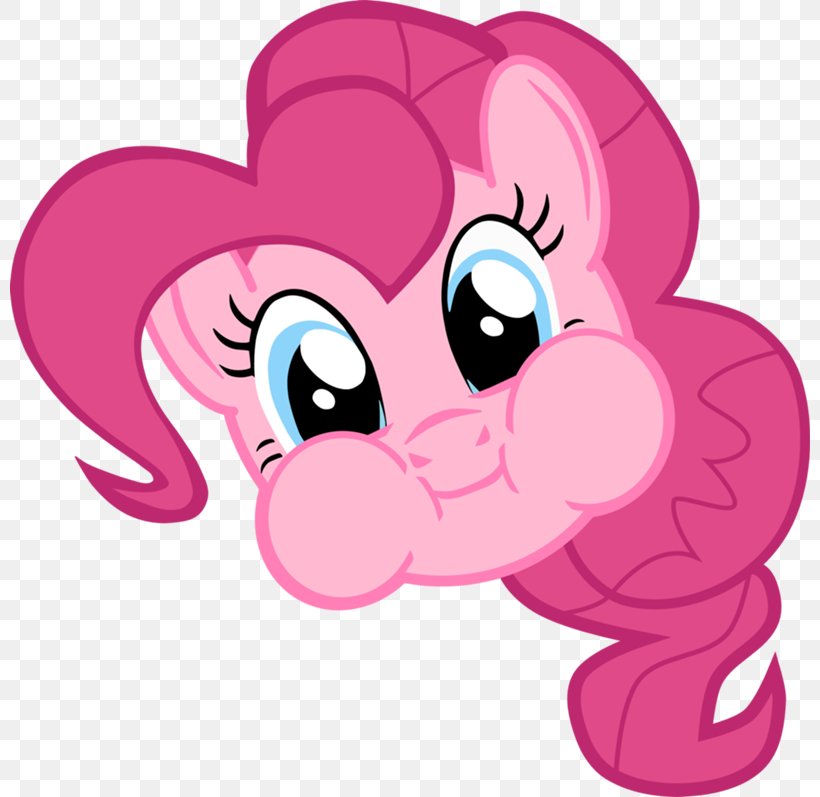 Pinkie Pie My Little Pony: Friendship Is Magic Fandom Fluttershy Horse, PNG, 800x797px, Watercolor, Cartoon, Flower, Frame, Heart Download Free