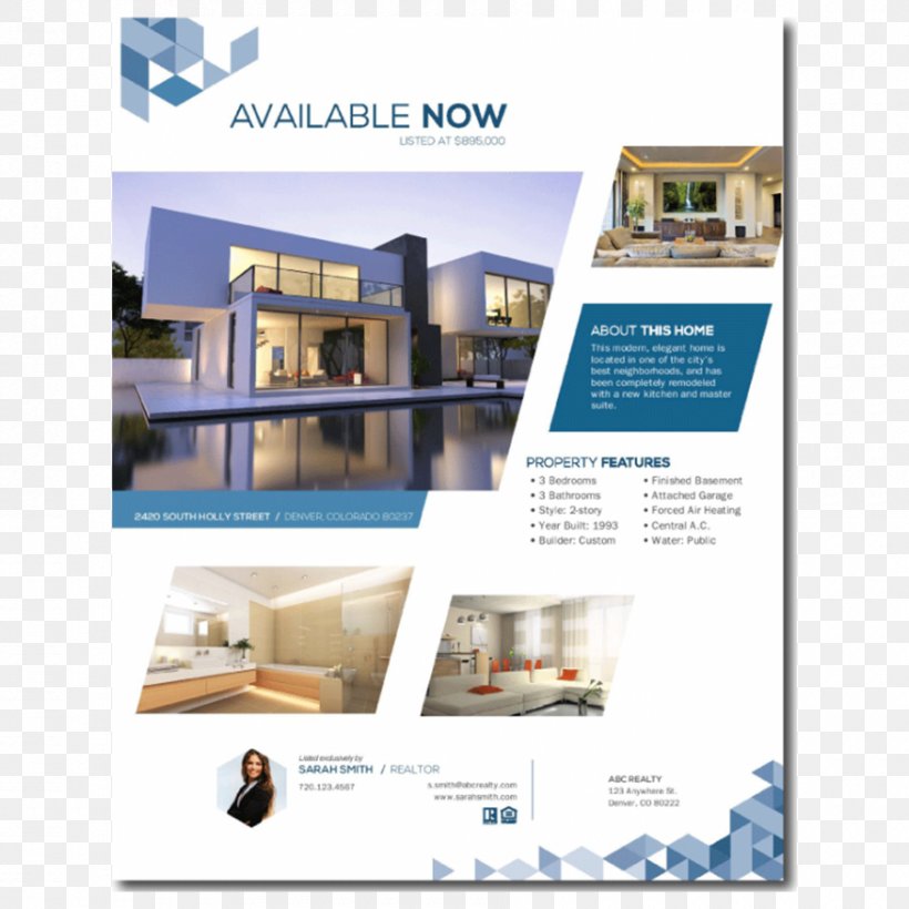 Real Estate Brochure Estate Agent Flyer House, PNG, 900x900px, Real Estate, Advertising, Apartment, Brochure, Business Download Free