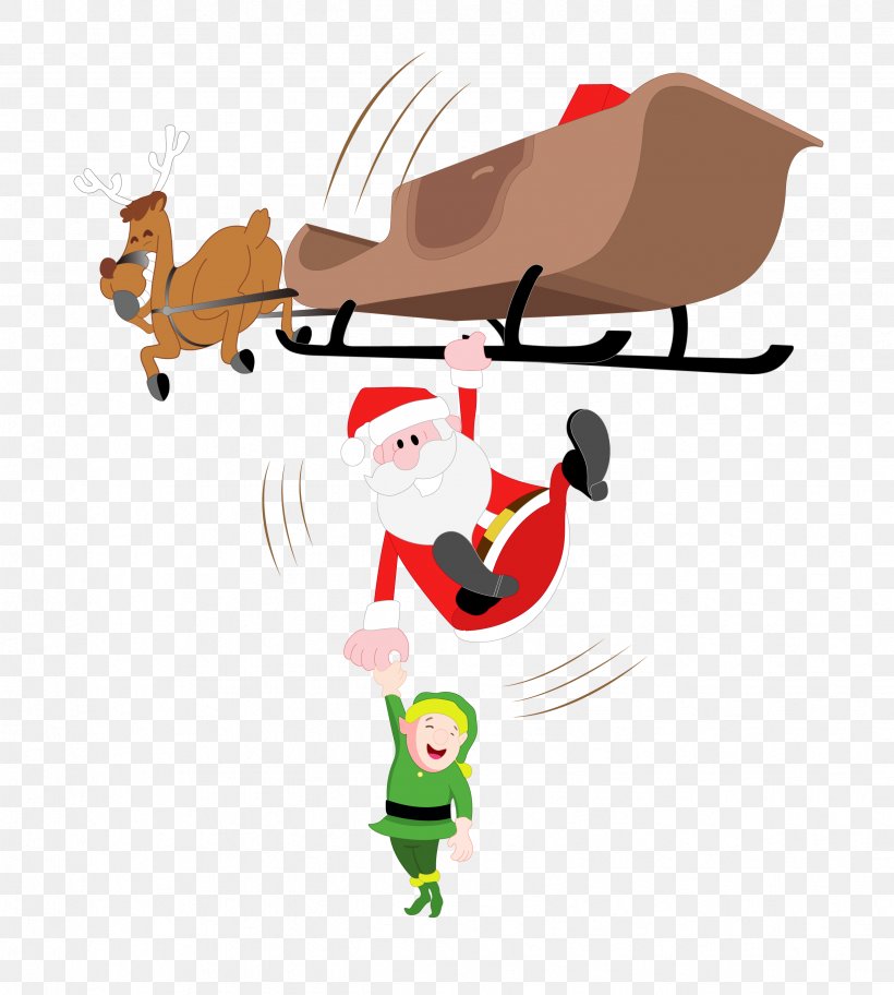 Santa Claus Reindeer Drawing Computer File, PNG, 2451x2726px, Santa Claus, Animation, Art, Cartoon, Drawing Download Free