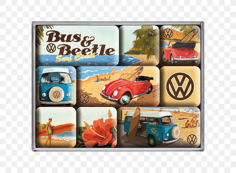 Volkswagen Beetle Volkswagen Type 2 (T1) Volkswagen New Beetle, PNG, 600x600px, Volkswagen Beetle, Campervan, Car, Craft Magnets, Mini Cooper Download Free