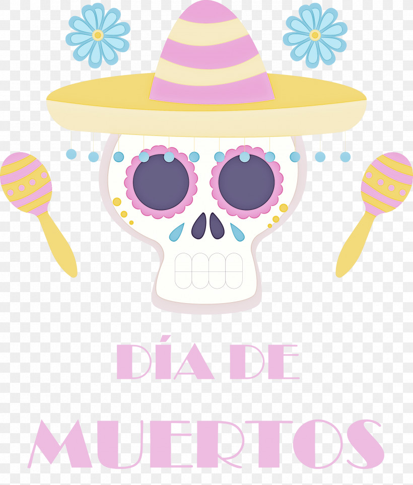 Day Of The Dead Día De Muertos, PNG, 2552x3000px, Day Of The Dead, D%c3%ada De Muertos, Geometry, Hat, Line Download Free