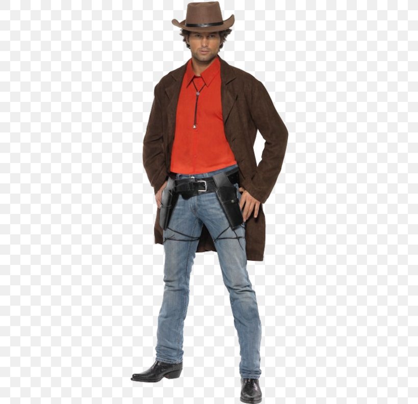 Jeans Cowboy Costume Duster Clothing, PNG, 500x793px, Jeans, Chaps, Clothing, Coat, Costume Download Free