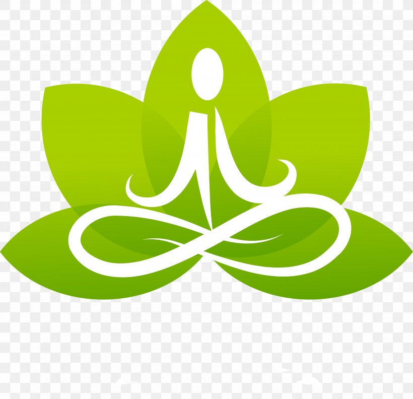 Lotus Position Yoga Logo, PNG, 4771x4610px, Lotus Position, Asana, Drawing, Grass, Green Download Free