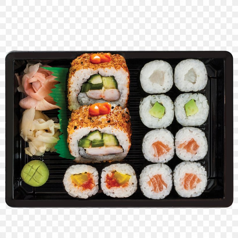 California Roll Bento Sashimi Gimbap Ekiben, PNG, 1000x1000px, California Roll, Asian Food, Bento, Comfort, Comfort Food Download Free