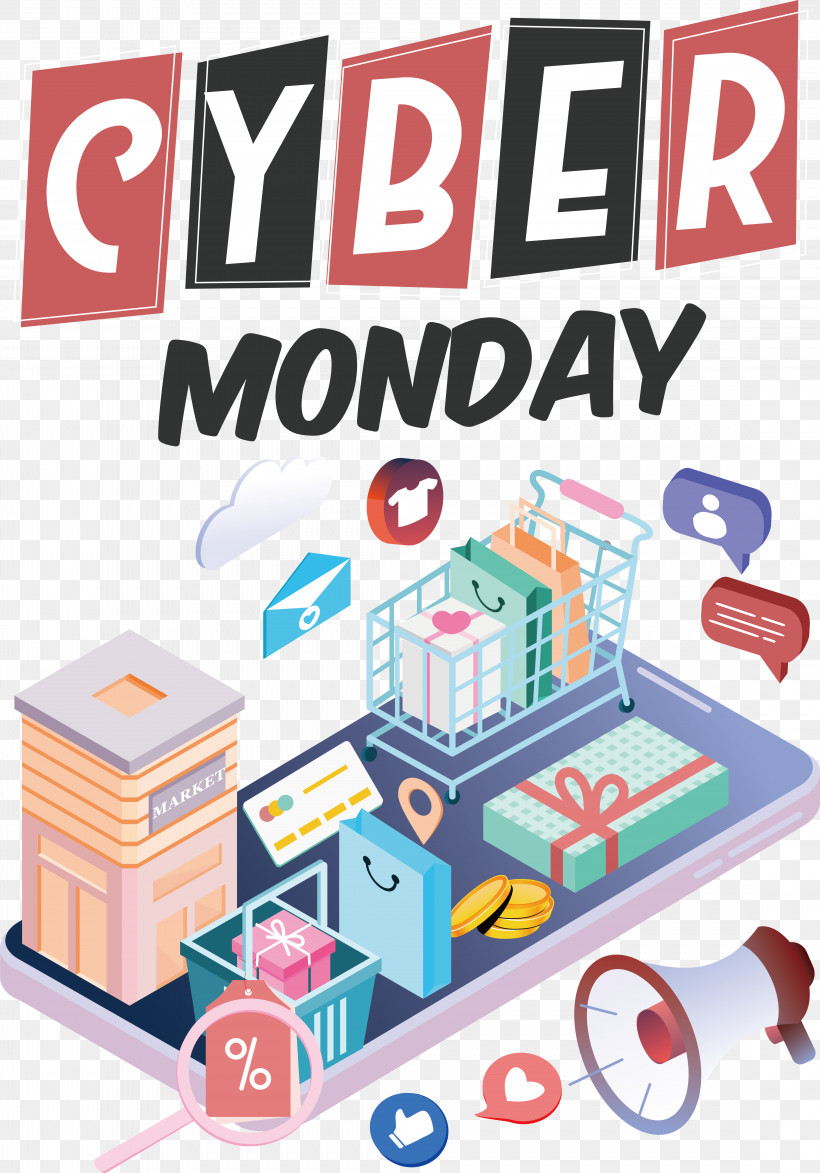 Cyber Monday, PNG, 4469x6396px, Cyber Monday, Discount, Sales, Special Offer Download Free