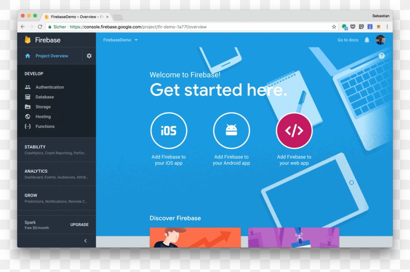 Firebase Web Application Push Technology, PNG, 1920x1278px, Firebase, Android, Angularjs, Brand, Computer Program Download Free