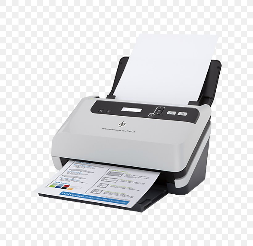 Hewlett-Packard Image Scanner HP Scanjet Enterprise 7500 Dots Per Inch Automatic Document Feeder, PNG, 800x800px, Hewlettpackard, Automatic Document Feeder, Computer Software, Display Resolution, Document Download Free