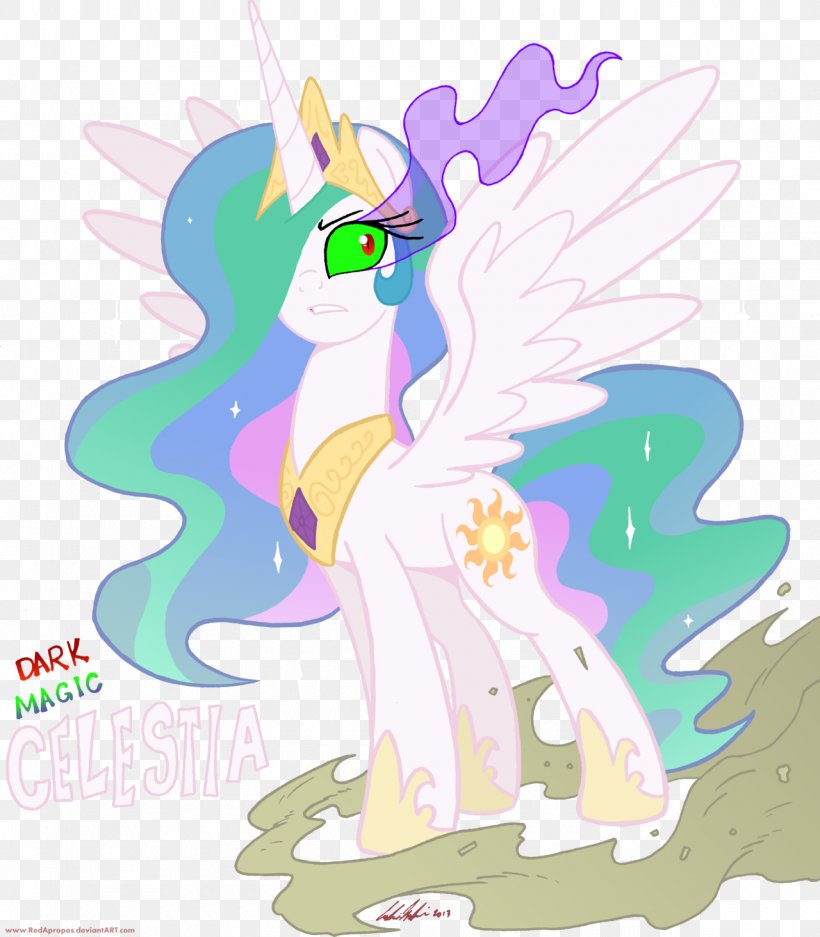 Pony Princess Celestia Darkness Color, PNG, 1280x1463px, Pony, Art, Black Magic, Cartoon, Color Download Free