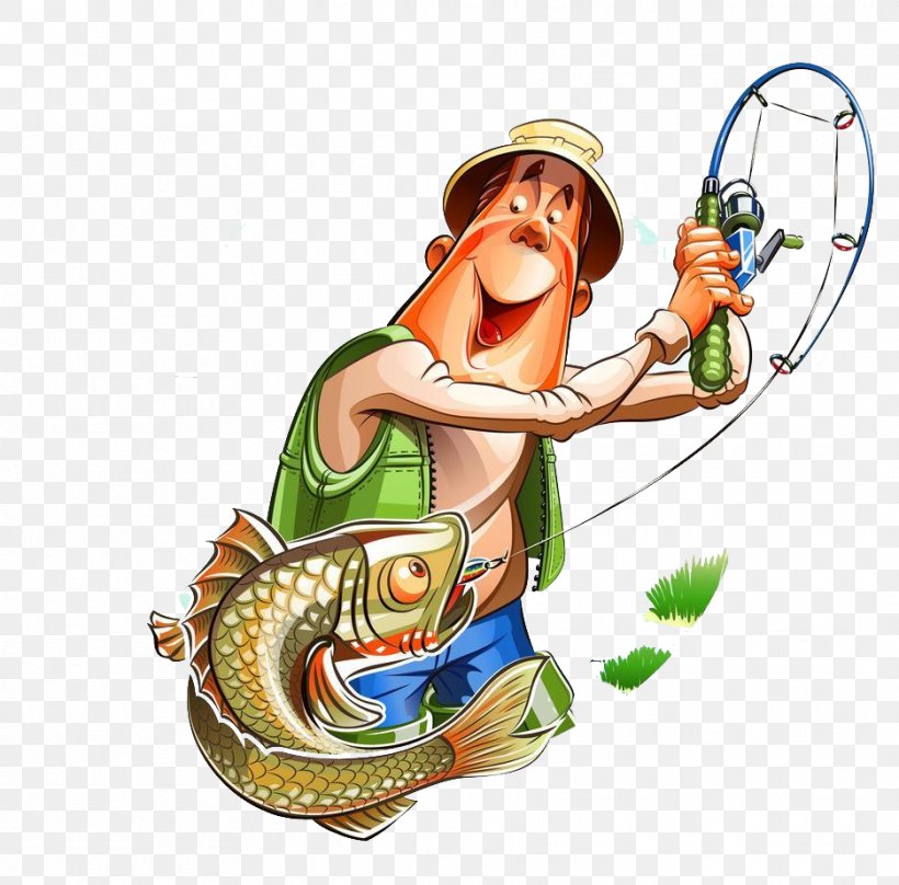 Fishing Rod Cartoon Fisherman, PNG, 936x923px, Fishing, Angling, Art, Cartoon, Fictional Character Download Free