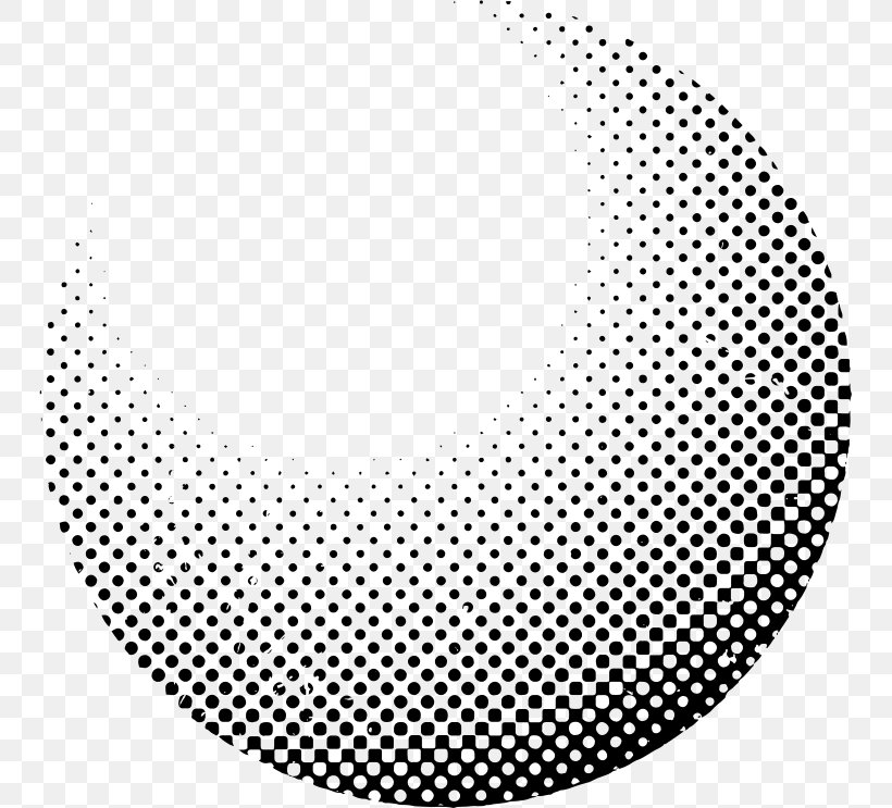 Halftone Photography Clip Art, PNG, 747x743px, Halftone, Area, Black And White, Color, Monochrome Download Free