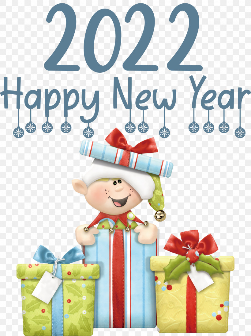2022 Happy New Year 2022 New Year Happy New Year, PNG, 2245x3000px, Happy New Year, Cartoon, Christmas Day, Christmas Gift, Drawing Download Free