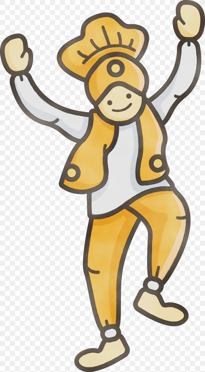 Cartoon Yellow Mascot Animal Figure, PNG, 1657x3000px, Happy Lohri, Animal Figure, Cartoon, Mascot, Paint Download Free