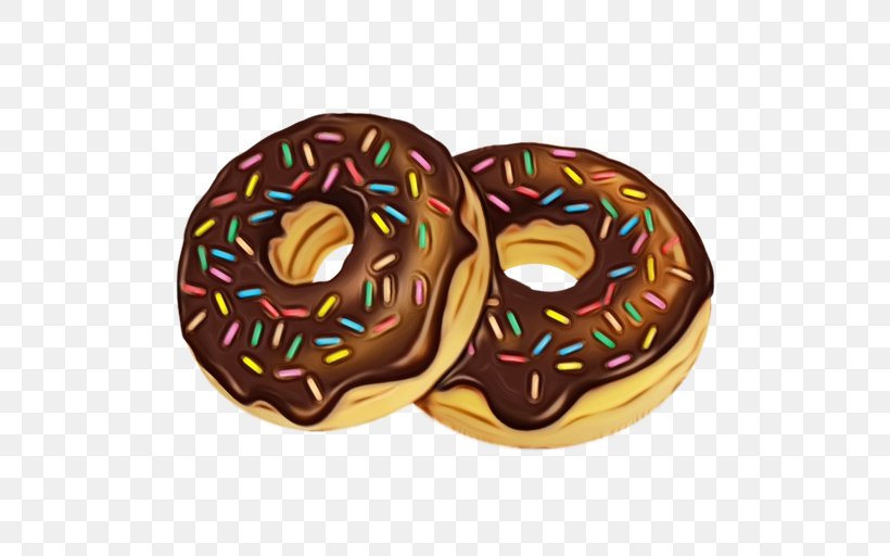 Chocolate Cartoon, PNG, 512x512px, Donuts, Bagel, Baked Goods, Chocolate, Ciambella Download Free