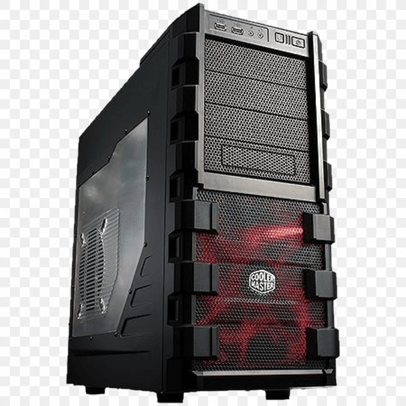 Computer Cases & Housings Cooler Master Water Cooling Computer Hardware, PNG, 1000x1000px, Computer Cases Housings, Air Cooling, Airflow, Atx, Computer Download Free