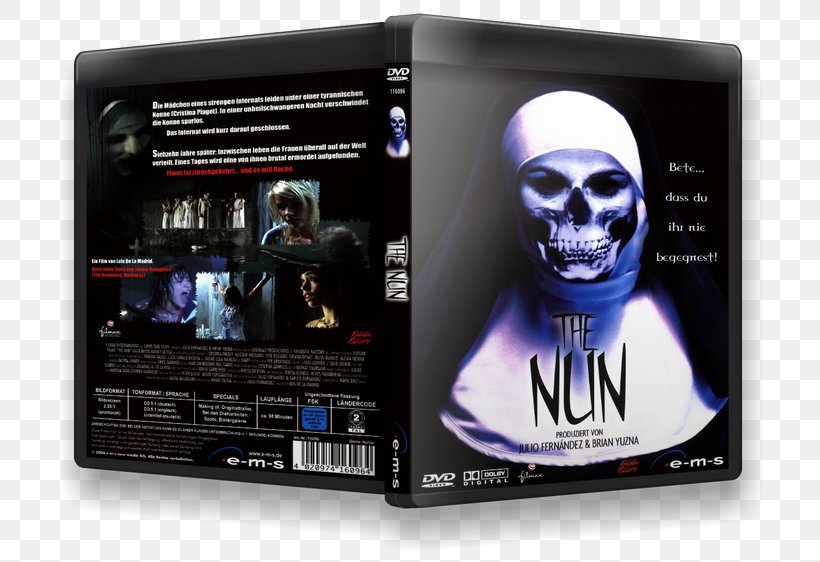 DVD Electronics STXE6FIN GR EUR Film The Nun, PNG, 750x562px, Dvd, Brian Yuzna, Electronics, Film, Multimedia Download Free