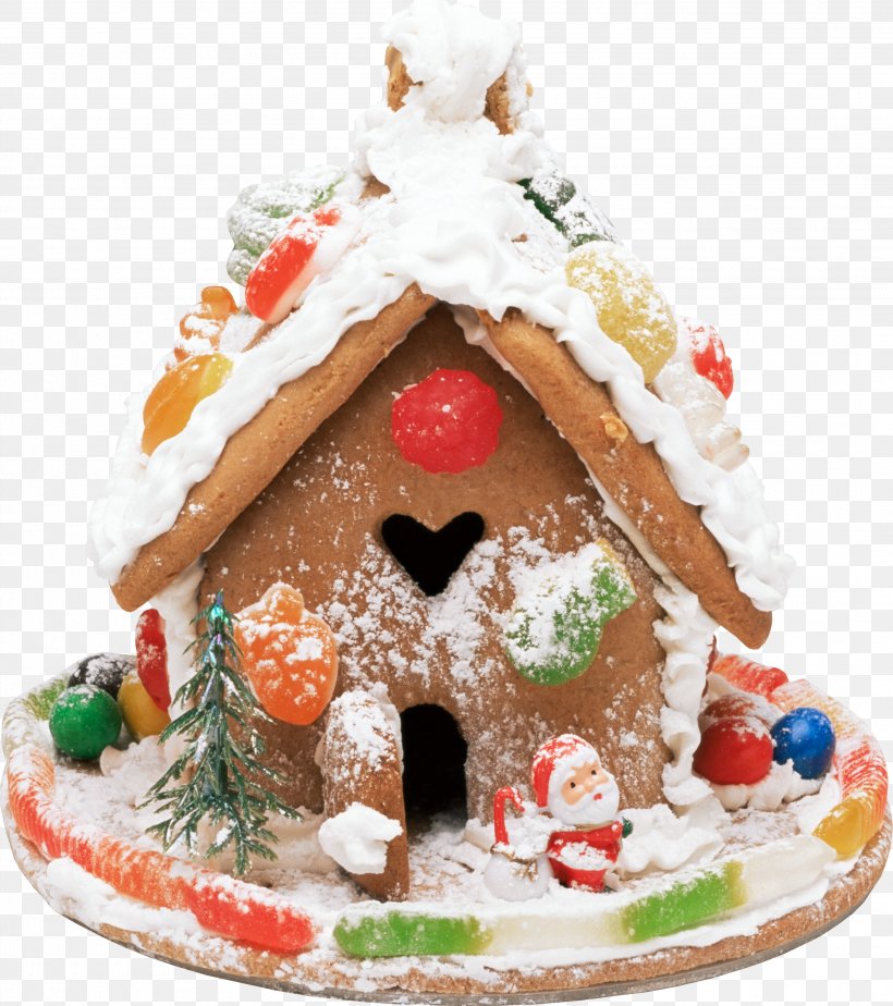 Gingerbread House Christmas New Year Clip Art, PNG, 2919x3292px, Gingerbread House, Cake, Christmas, Christmas Decoration, Christmas Ornament Download Free