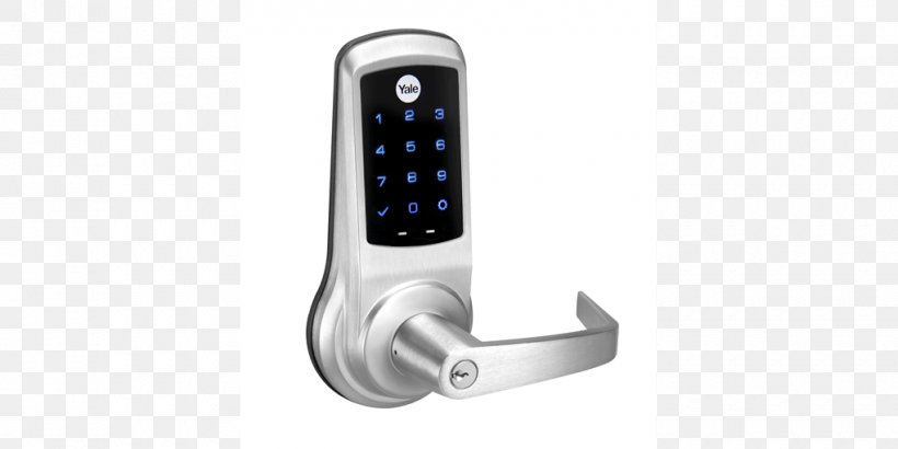 Yale Electronic Lock Door Furniture Door Handle, PNG, 1020x510px, Yale, Dead Bolt, Door, Door Furniture, Door Handle Download Free