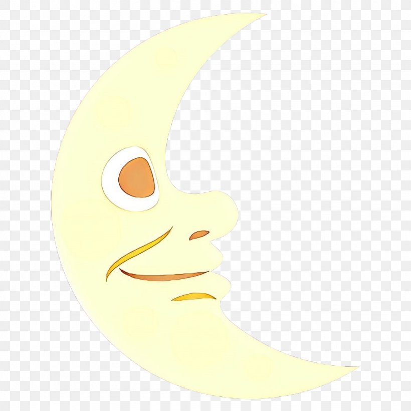 Yellow Background, PNG, 1024x1024px, Cartoon, Beak, Character, Crescent, Ear Download Free