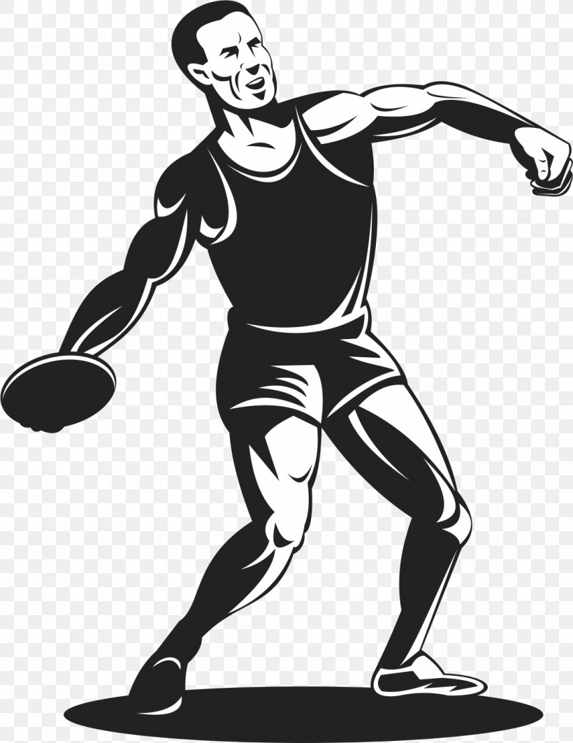 Discus Throw Athlete Track And Field Athletics Stock Photography, PNG, 1102x1429px, Discus Throw, Arm, Art, Athlete, Black And White Download Free