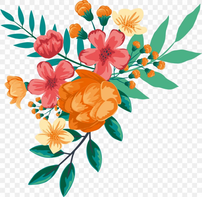 Floral Design Watercolor Painting Flower, PNG, 927x902px, Floral Design, Artwork, Computer Software, Cut Flowers, Drawing Download Free