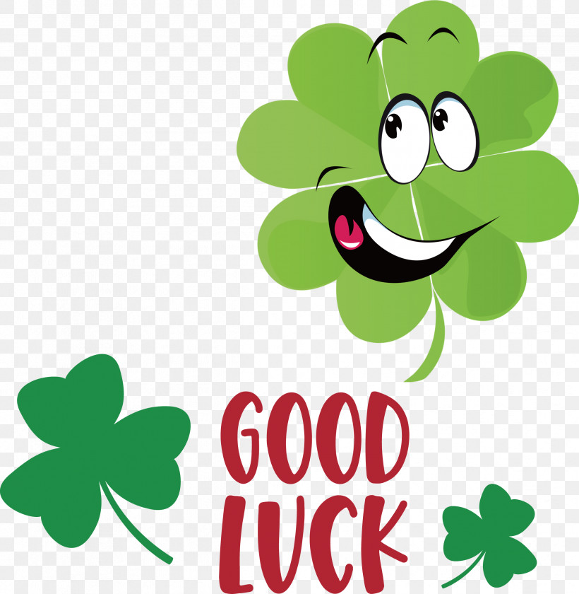 Good Luck Saint Patrick Patricks Day, PNG, 2428x2489px, Good Luck, Cartoon, Clover, Drawing, Fourleaf Clover Download Free