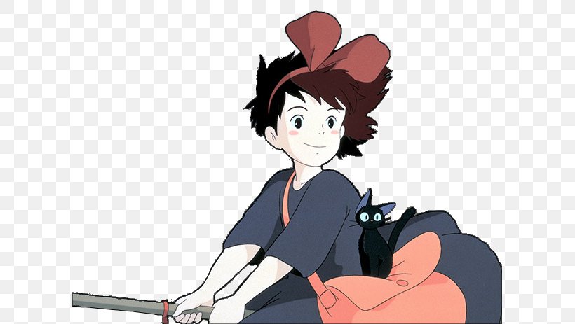 Jiji Studio Ghibli Ghibli Museum Film Witchcraft, PNG, 613x463px, Watercolor, Cartoon, Flower, Frame, Heart Download Free