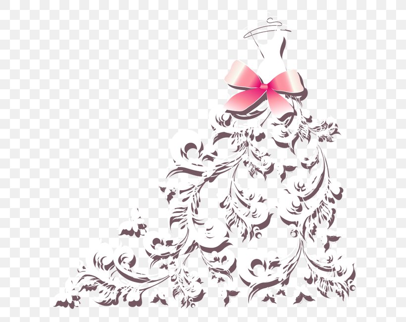 Christmas Tree Vertebrate White Christmas Ornament Clip Art, PNG, 650x650px, Christmas Tree, Area, Art, Black, Black And White Download Free
