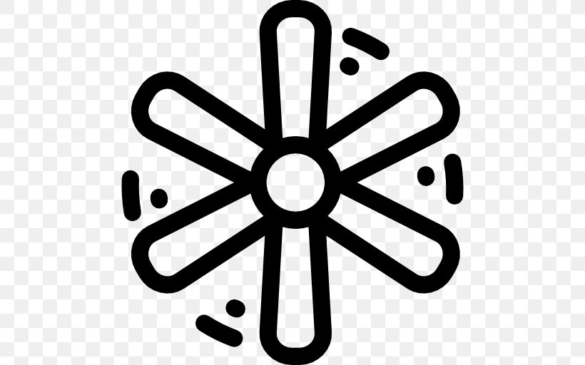Symbol, PNG, 512x512px, Symbol, Air Conditioning, Asterisk, Black And White, Body Jewelry Download Free