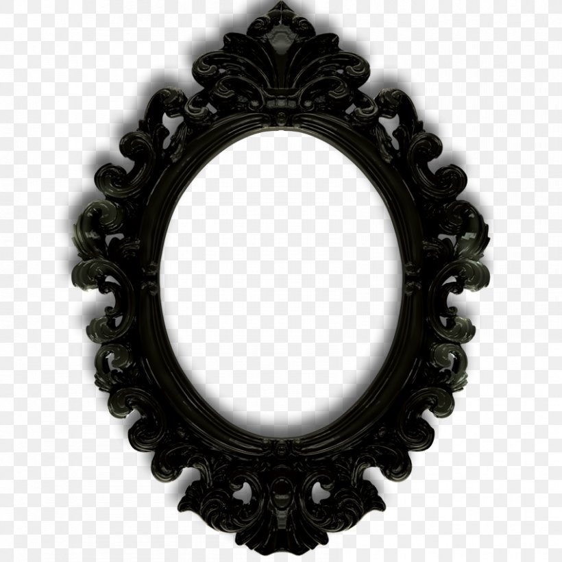 Picture Frame Mirror Photography, PNG, 850x850px, Picture Frame, Black, Black And White, Ellipse, Film Frame Download Free