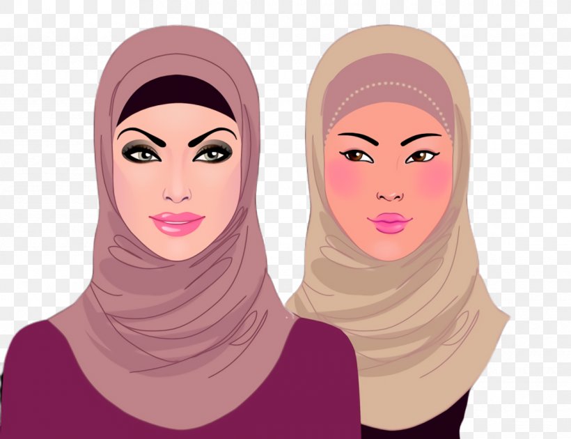 Woman Illustration Cartoon Muslim Headscarf, PNG, 1140x876px, Woman, Art, Cartoon, Cheek, Chin Download Free