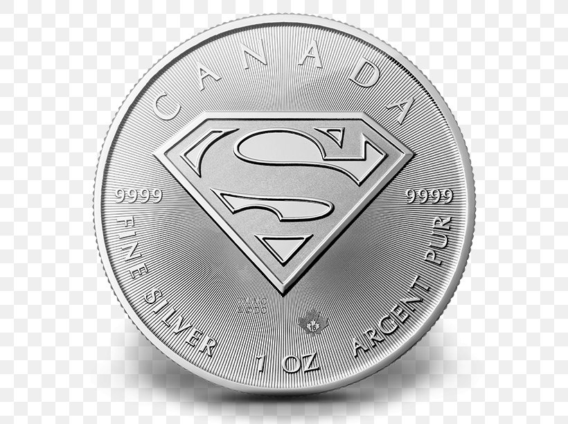 Canada Superman Canadian Silver Maple Leaf Silver Coin, PNG, 640x612px, Canada, Bullion, Bullion Coin, Canadian Gold Maple Leaf, Canadian Silver Maple Leaf Download Free