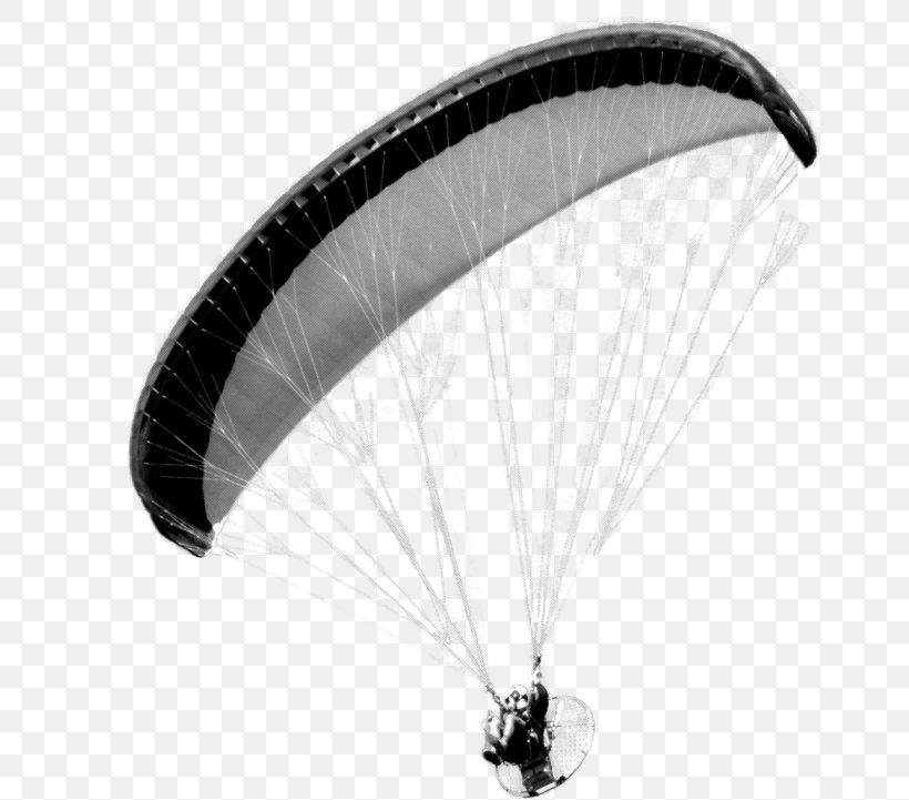 Paragliding Parachute Paramotor String, PNG, 666x721px, Paragliding, Air Sports, Avada, Black And White, Com Download Free