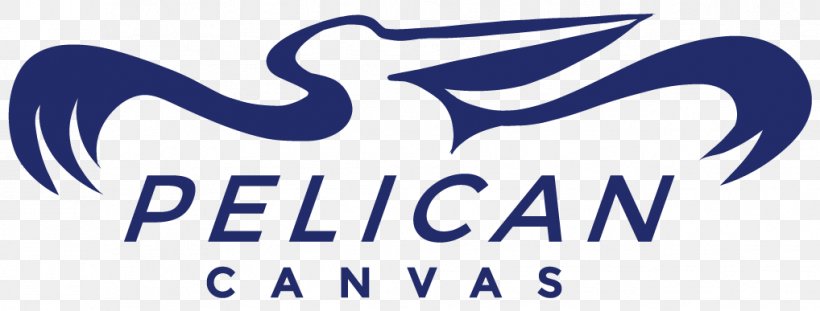 Pelican Canvas LLC Logo Coeur D'Alene Brand Font, PNG, 1018x387px, Logo, Area, Blue, Boat, Brand Download Free