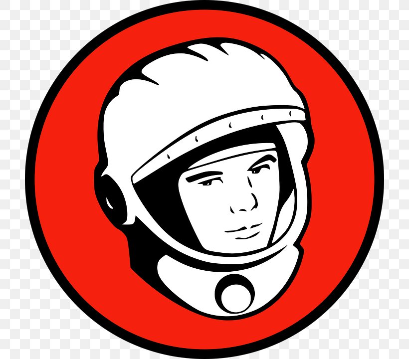 Yuri's Night Vostok 1 STS-1 Astronaut 12 April, PNG, 720x720px, Vostok 1, Area, Artwork, Astronaut, Black And White Download Free