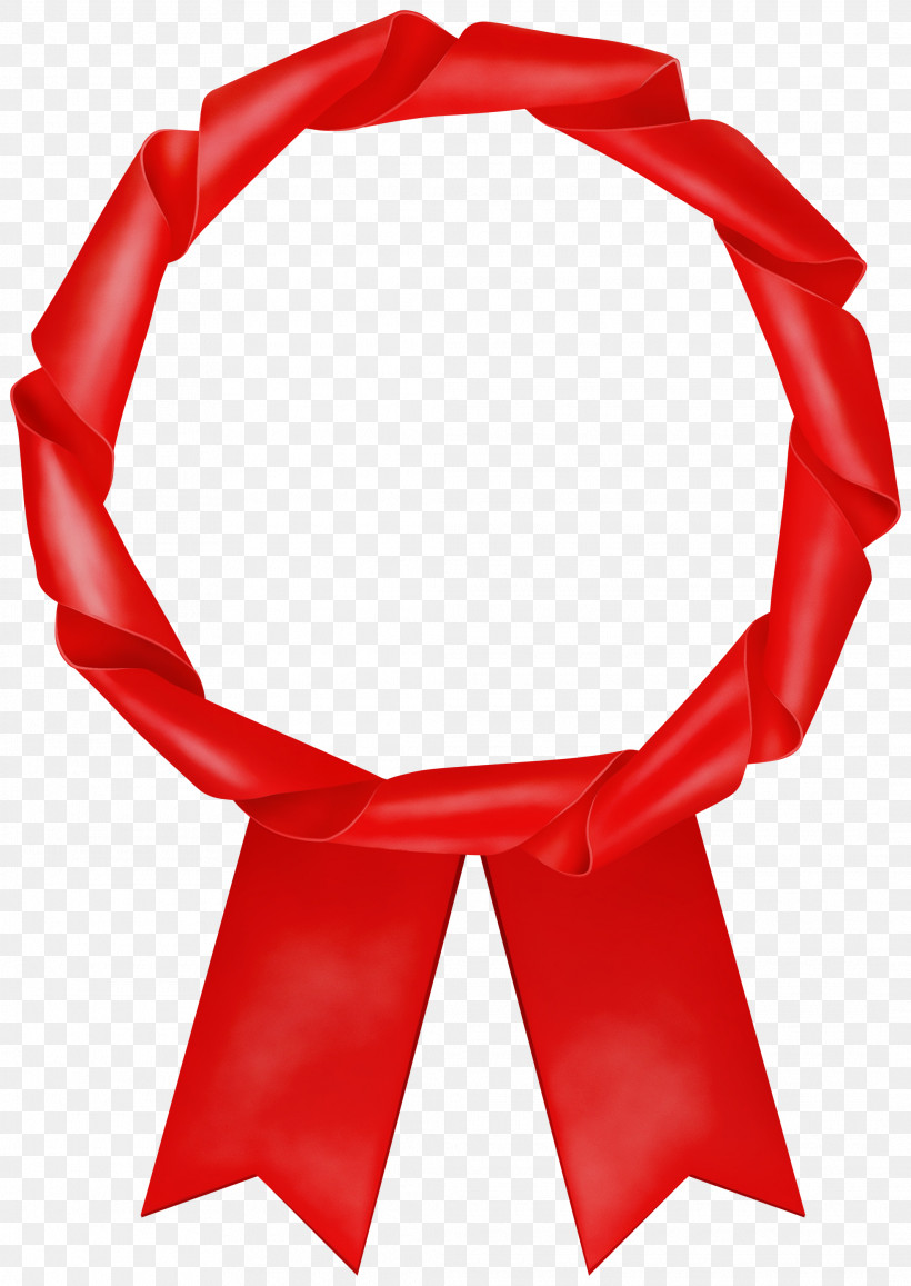 Red Ribbon Costume Accessory, PNG, 2125x3000px, Watercolor, Costume Accessory, Paint, Red, Ribbon Download Free
