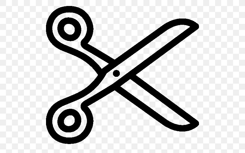 Icon Design, PNG, 512x512px, Icon Design, Artwork, Black And White, Cutting, Haircutting Shears Download Free