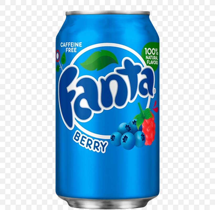 Fizzy Drinks Juice Fanta Carbonated Water Carbonated Drink, PNG, 800x800px, Fizzy Drinks, Aluminum Can, Berry, Beverage Can, Blueberry Download Free