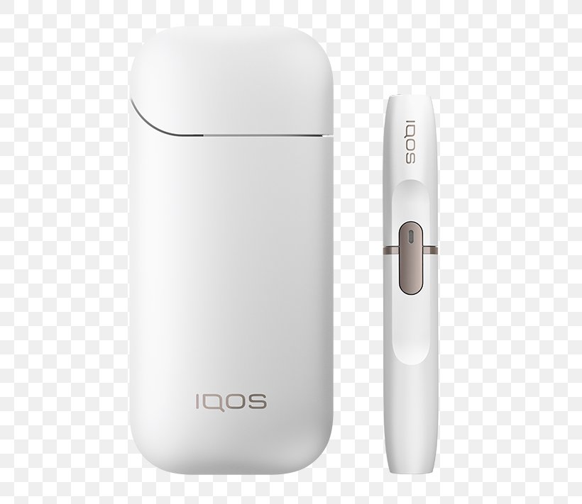 IQOS Heat-not-burn Tobacco Product Electronic Cigarette White, PNG, 542x711px, Iqos, Bluetooth, Cigarette, Electronic Cigarette, Electronic Device Download Free