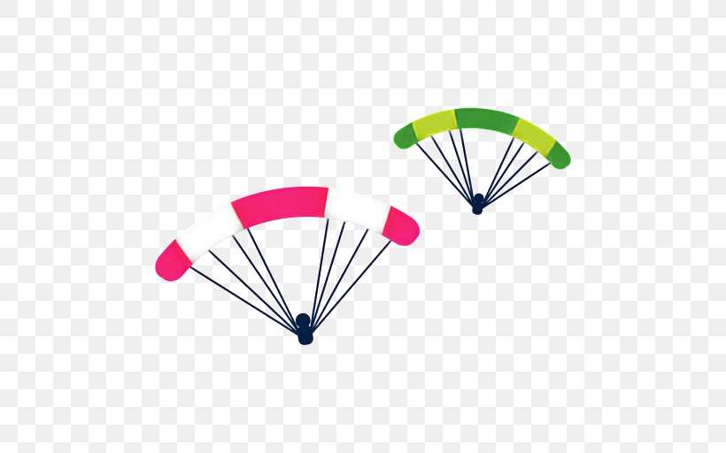 Parachute Line Air Sports Parachuting Magenta, PNG, 512x512px, Parachute, Air Sports, Line, Magenta, Parachuting Download Free