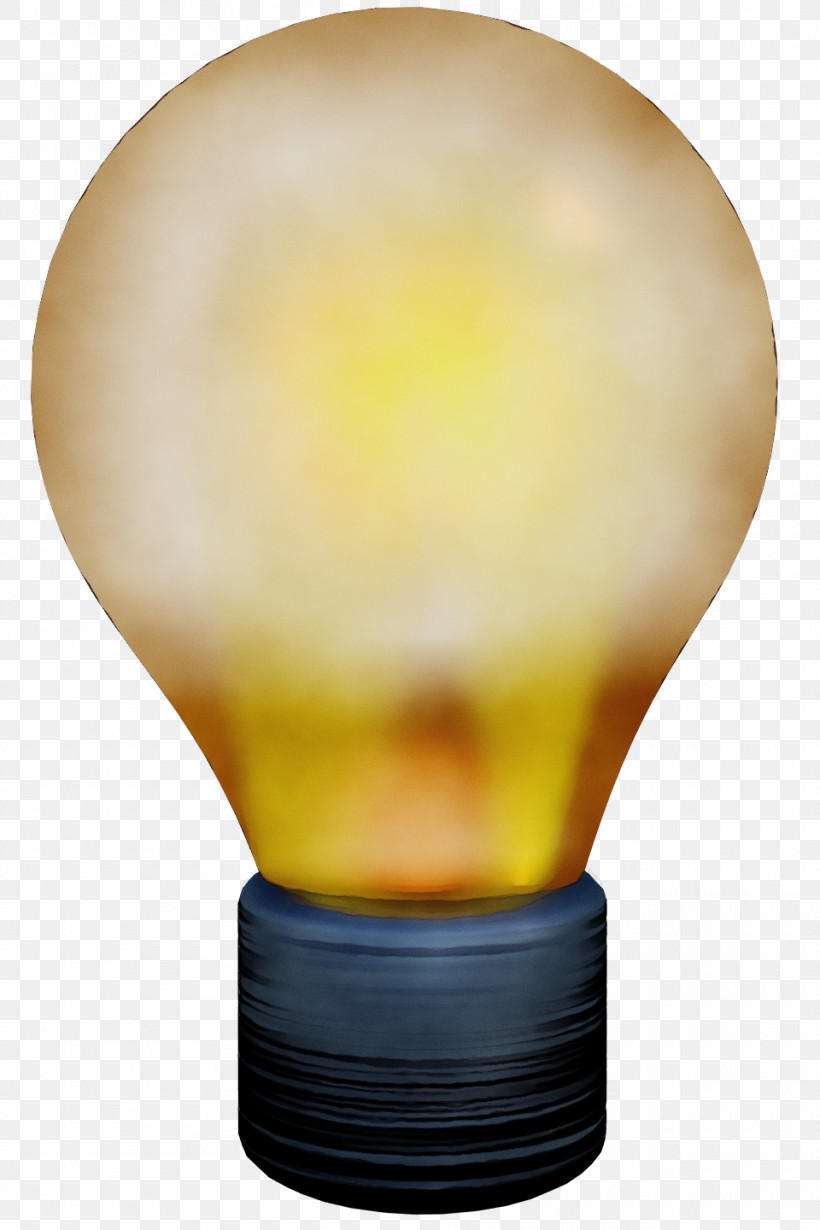 Yellow Lamp, PNG, 960x1440px, Watercolor, Lamp, Paint, Wet Ink, Yellow Download Free