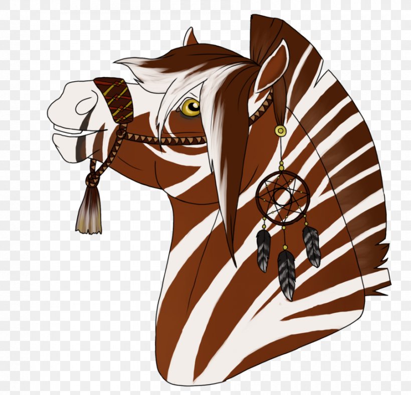 Horse Cartoon Headgear Character, PNG, 900x865px, Horse, Art, Carnivora, Carnivoran, Cartoon Download Free